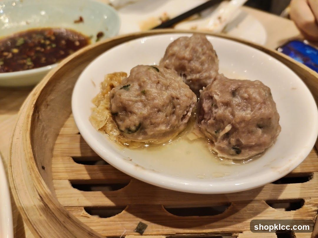 Steamed Meatballs