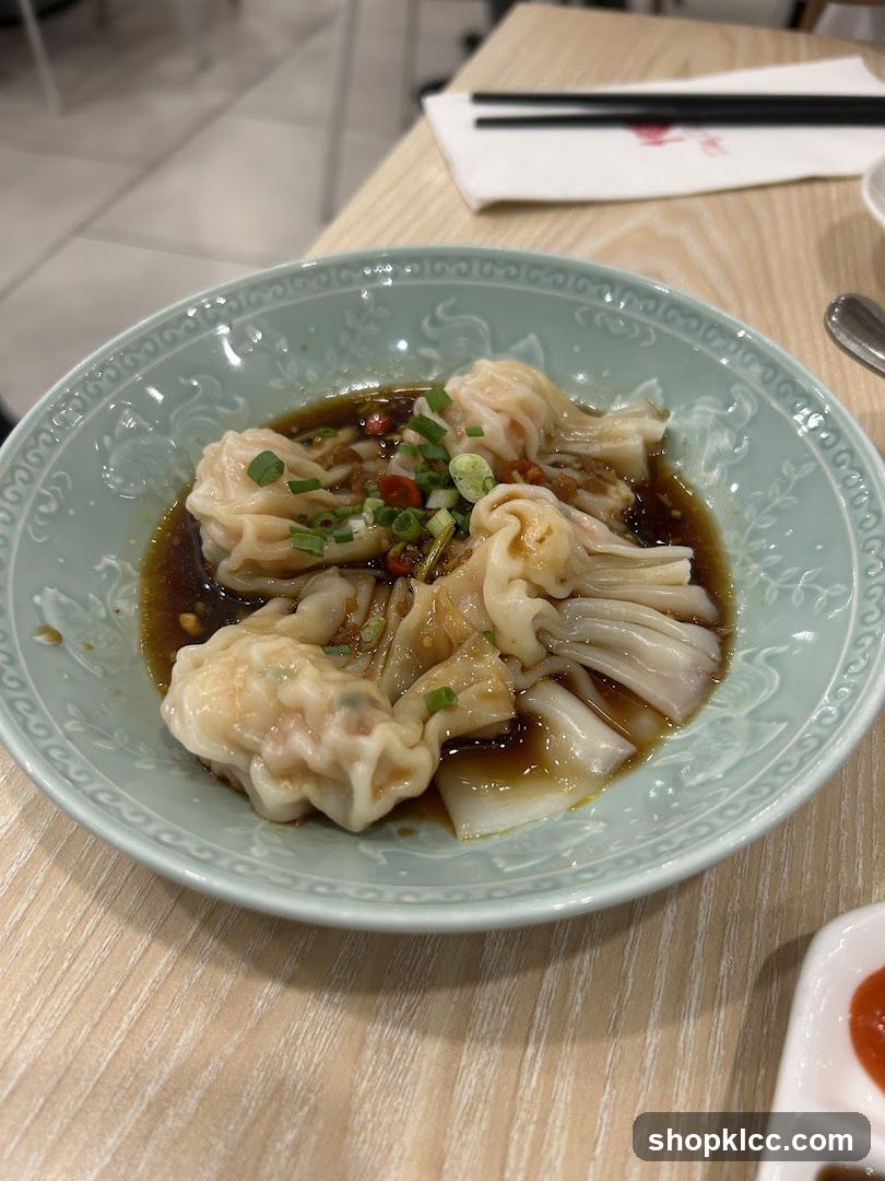 Wontons in Sauce