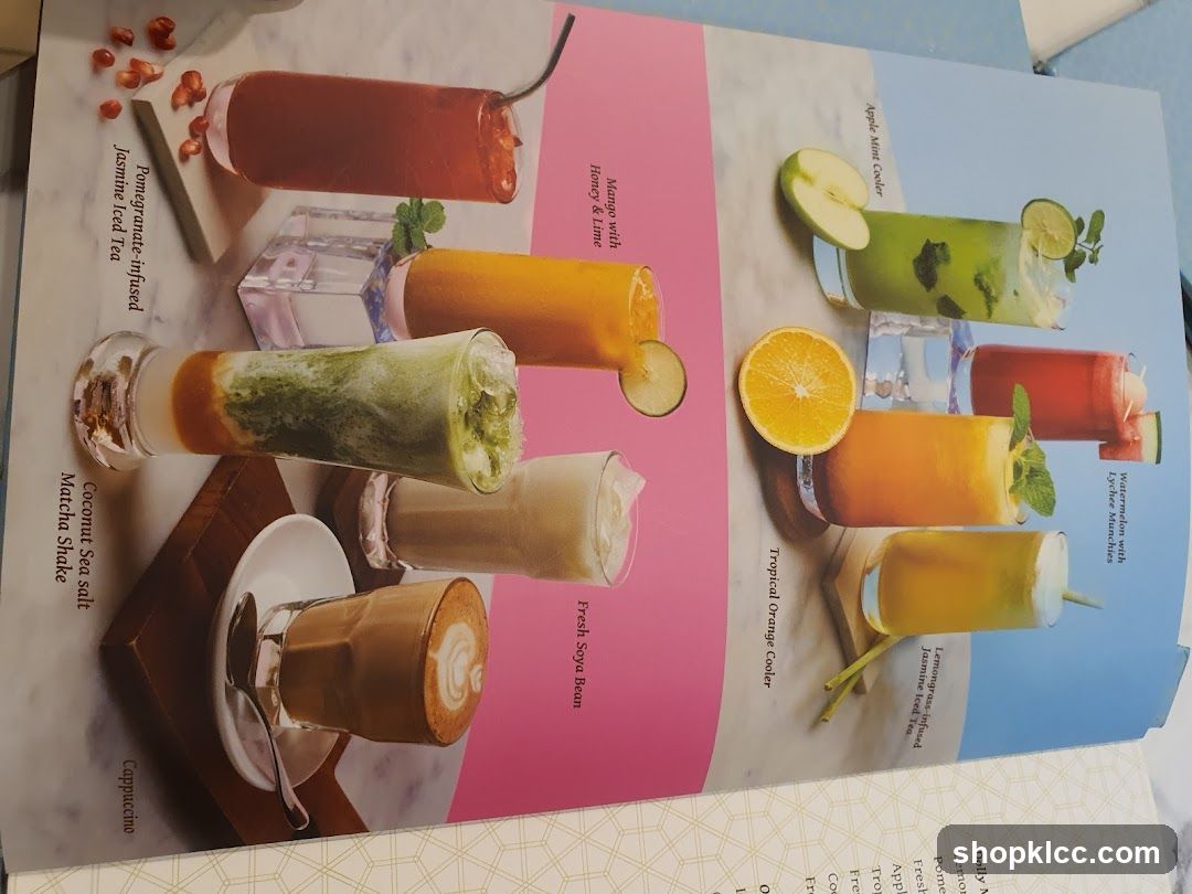 Beverage Menu