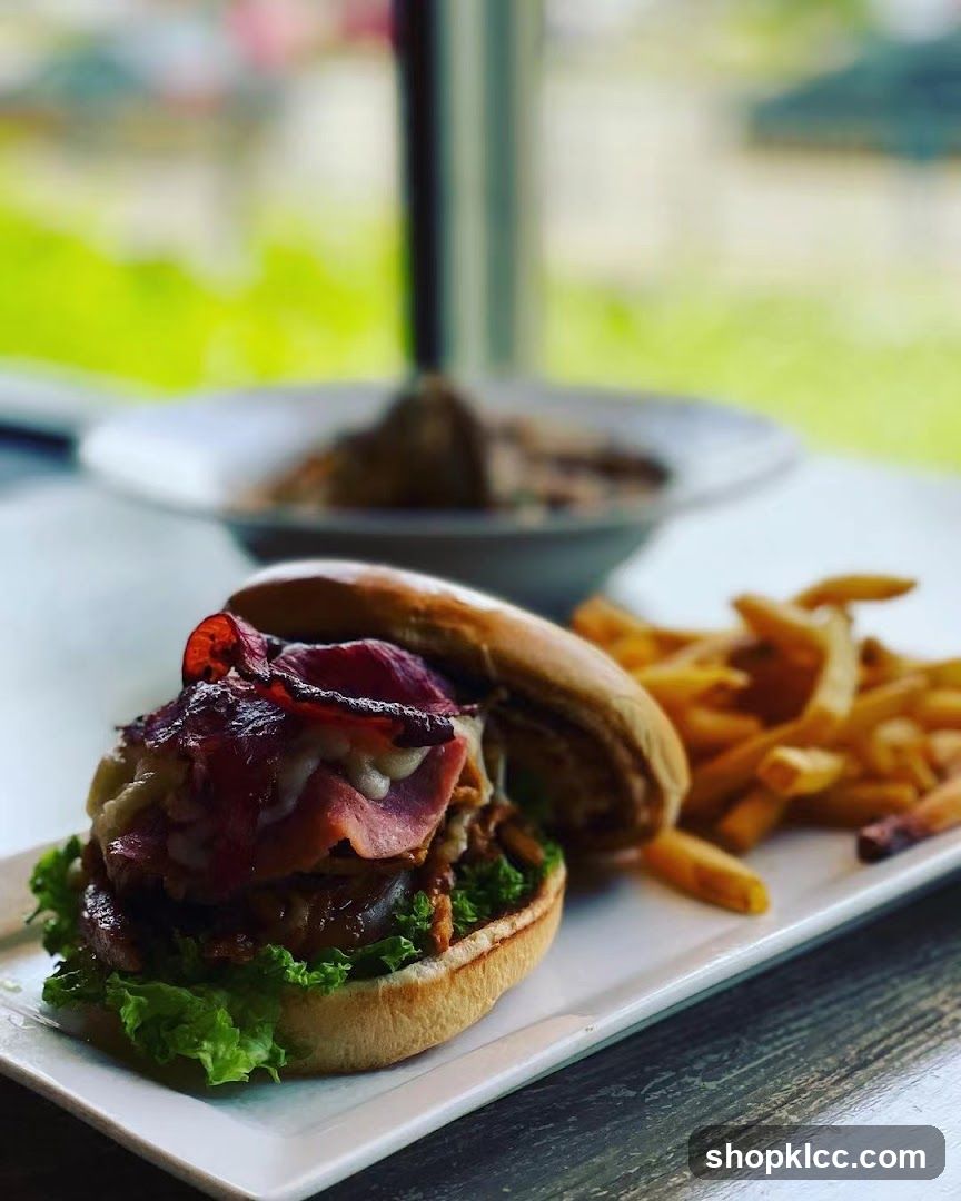 Burger and Fries