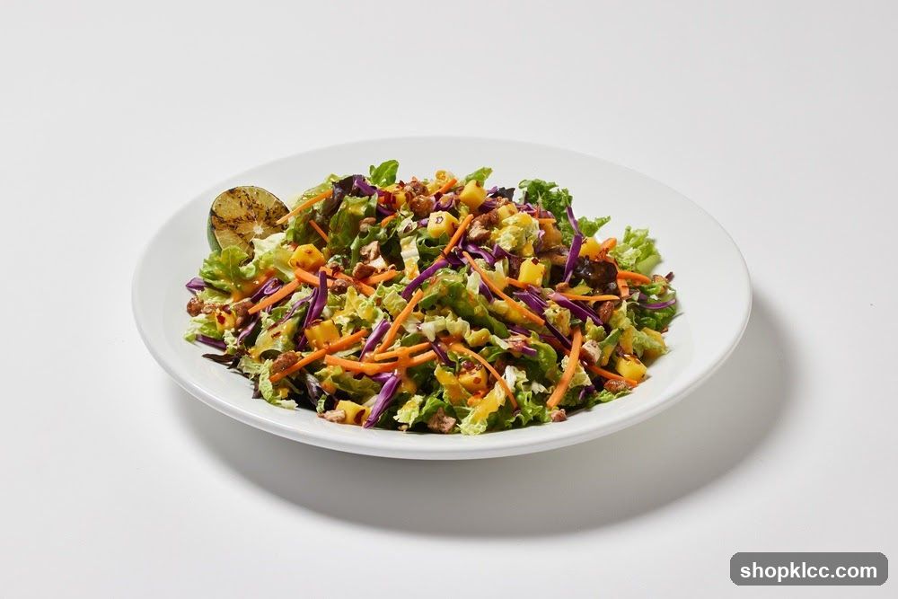 Salad with Mango and Lime