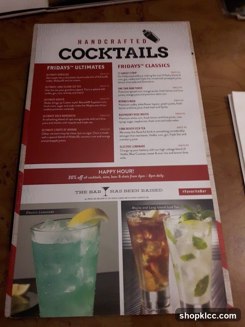 HANDCRAFTED COCKTAILS