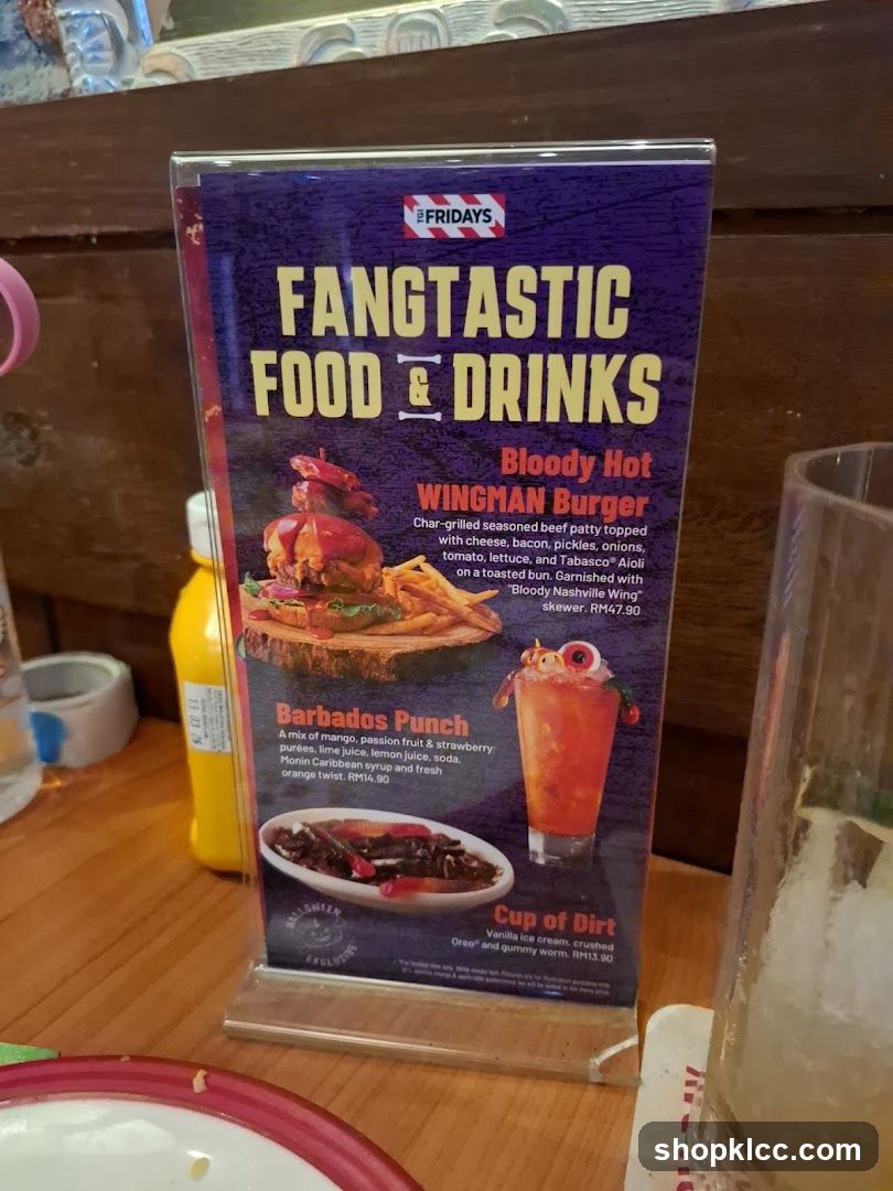 Fangtastic Food & Drinks