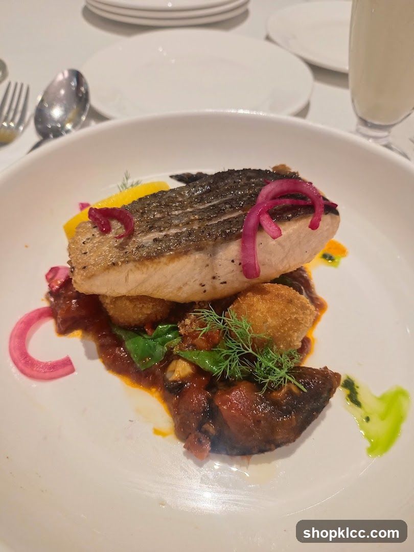 Seared Fish Dish