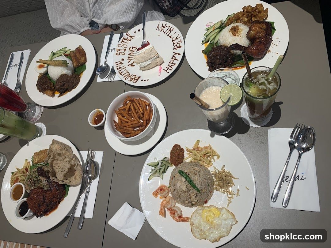 Birthday Celebration Meal