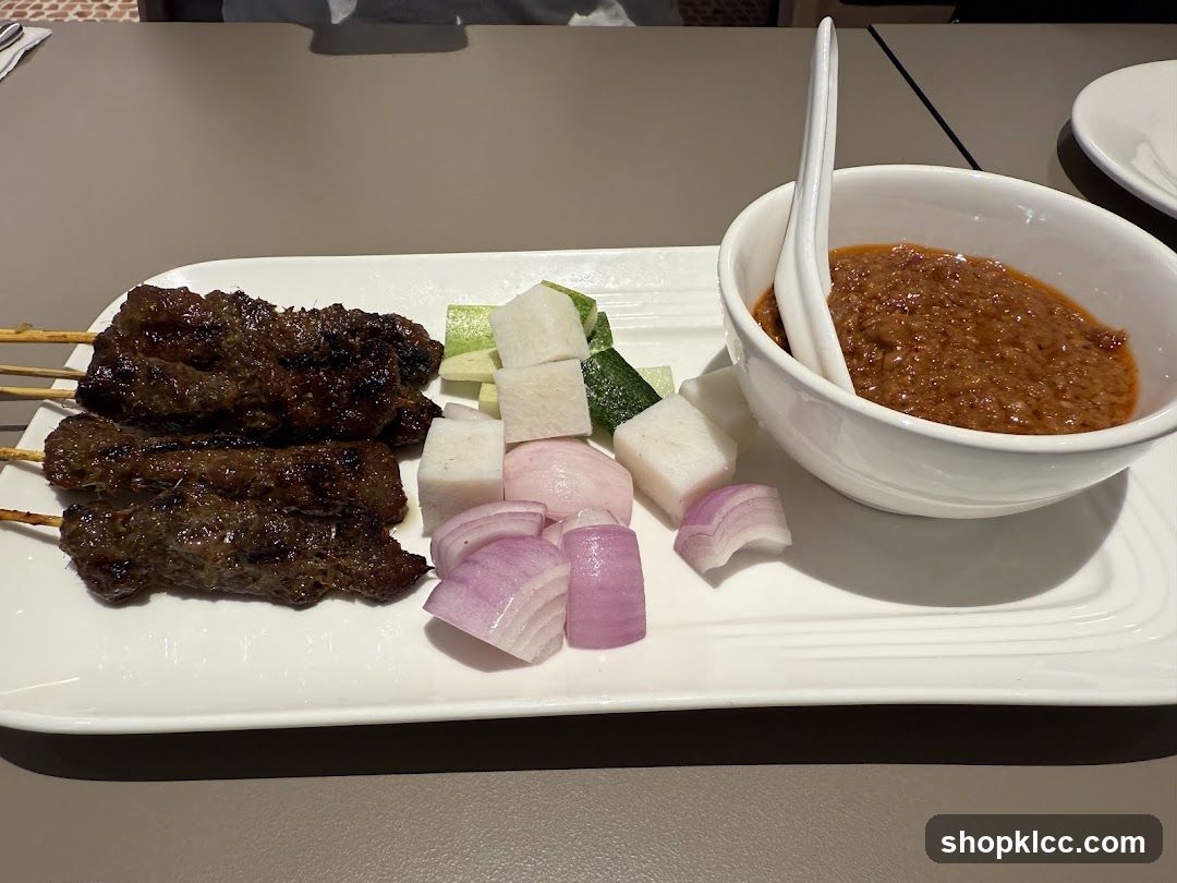 Beef Satay with Peanut Sauce