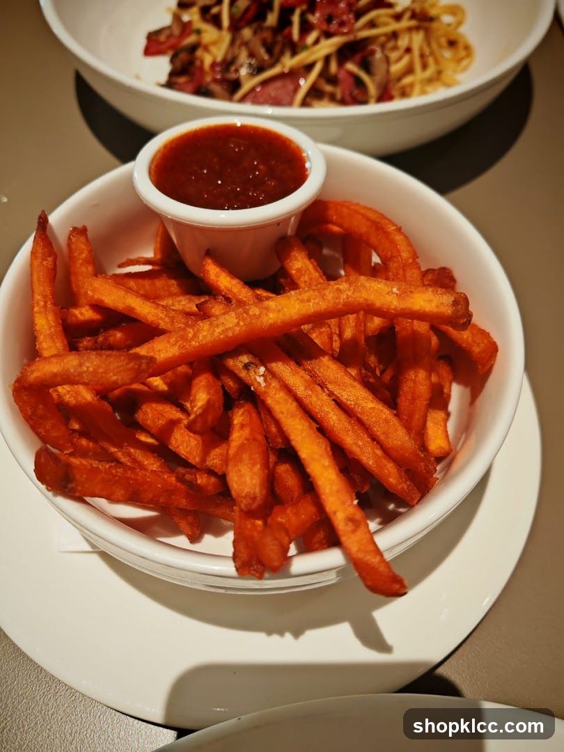 Sweet Potato Fries with Dipping Sauce