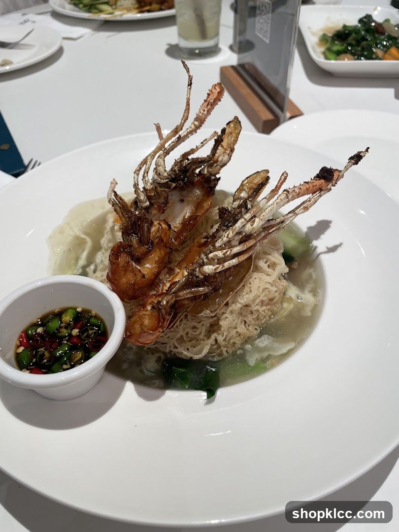 Noodle Dish with Lobster