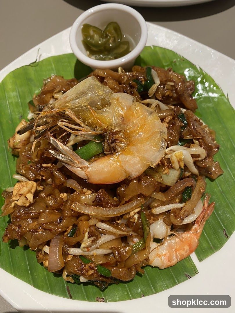 Char Kway Teow with Prawns