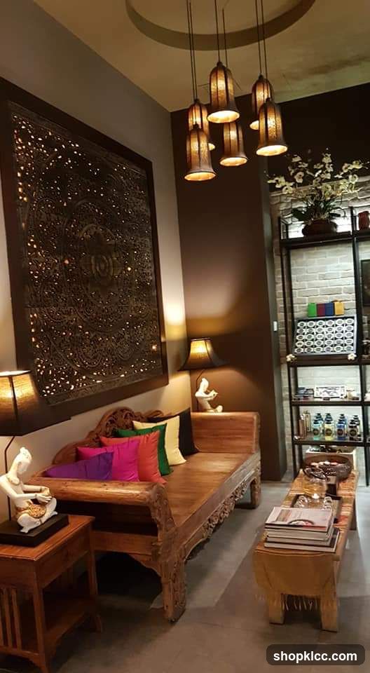 Interior of a spa or lounge area