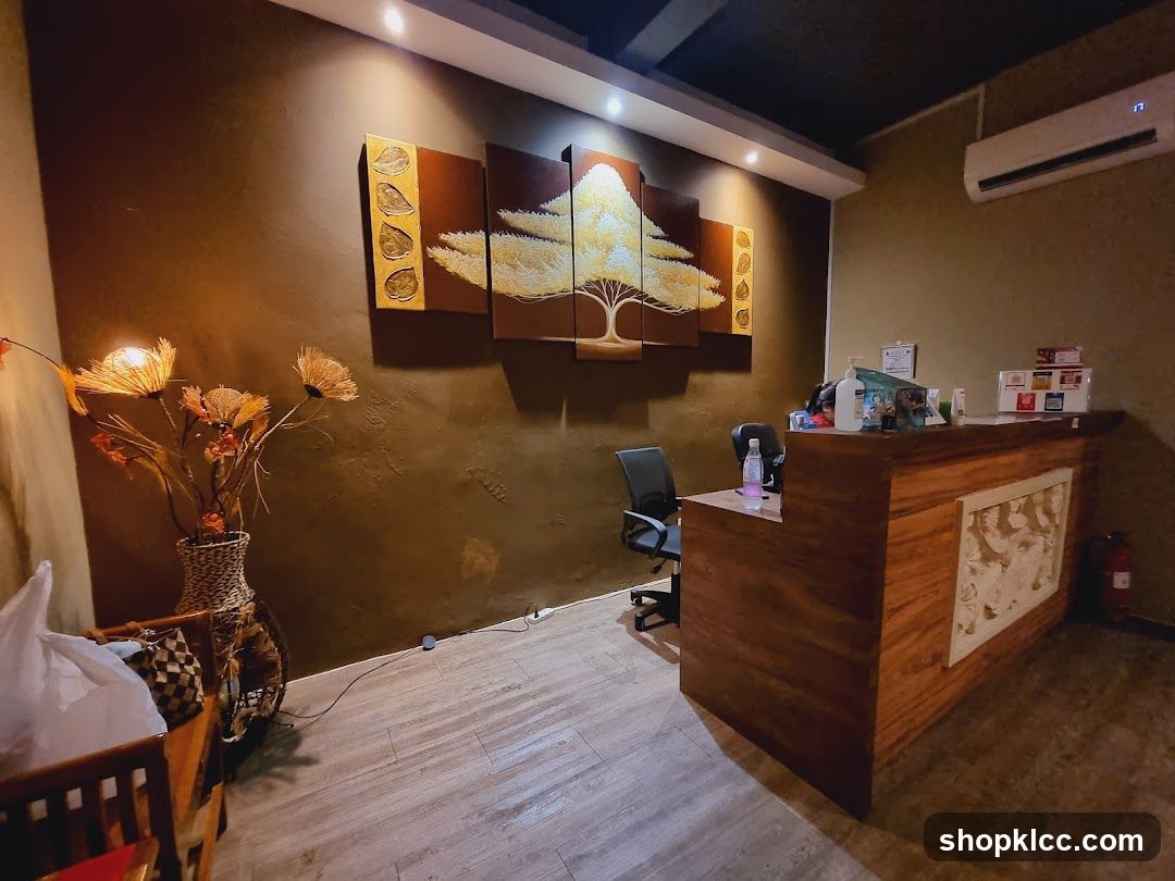 Spa Reception Area
