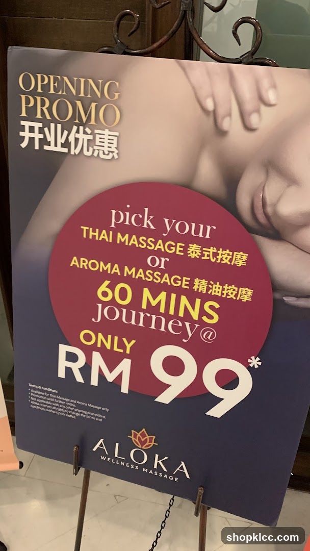 Opening Promo for Aloka Wellness Massage