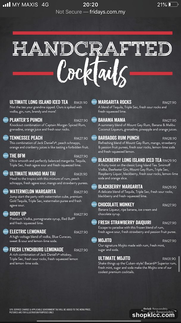 HANDCRAFTED Cocktails