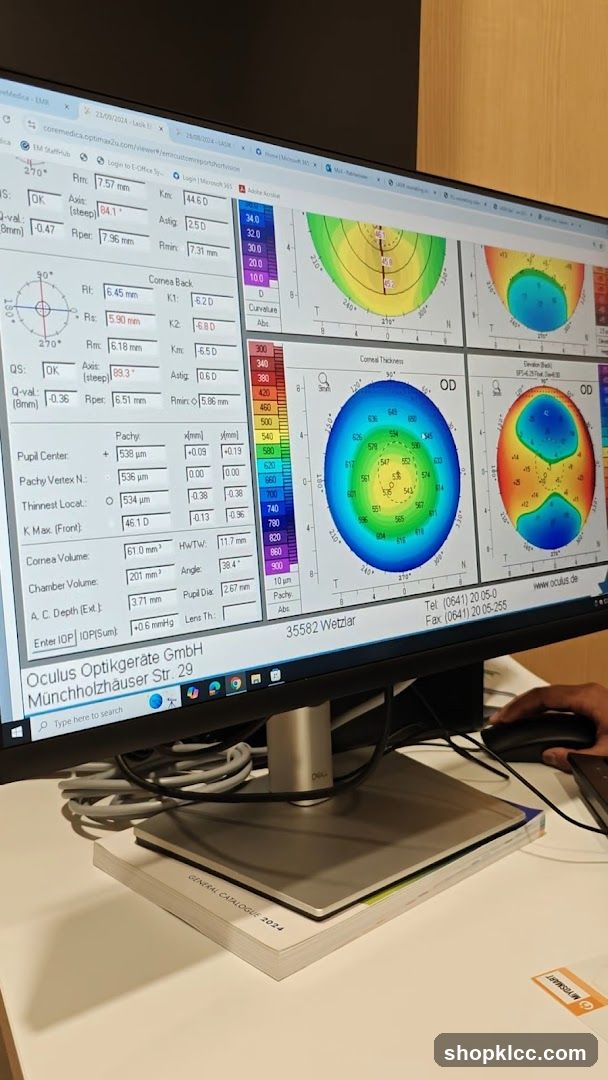 Oculus Optikgeräte GmbH Eye Scan Data