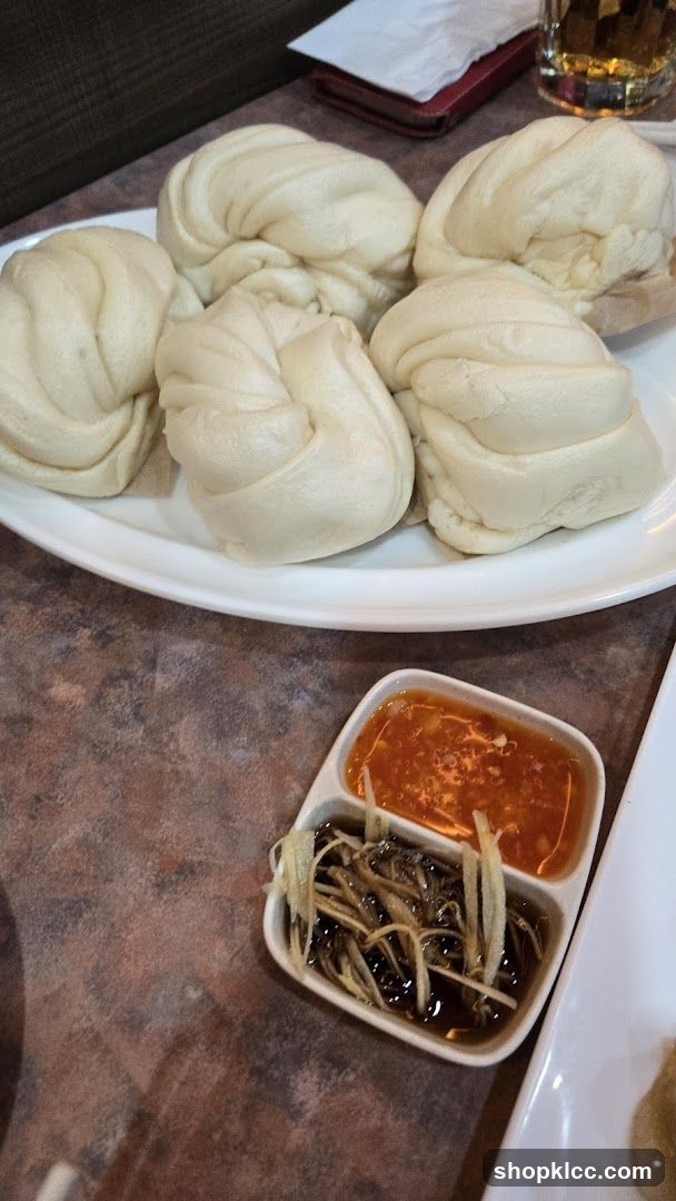 Steamed Buns with Dipping Sauces