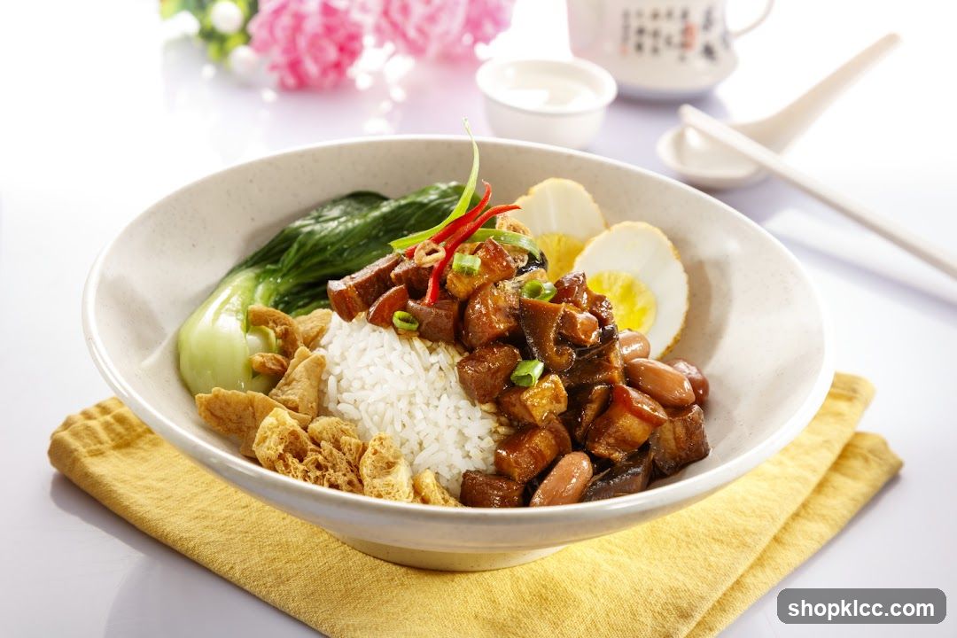 Braised Pork Rice Bowl