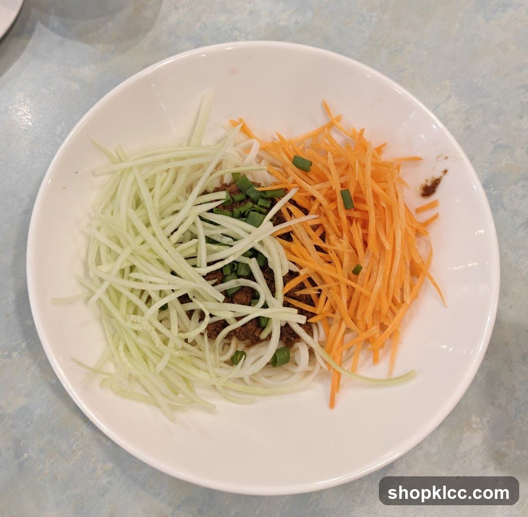 Noodles with Toppings