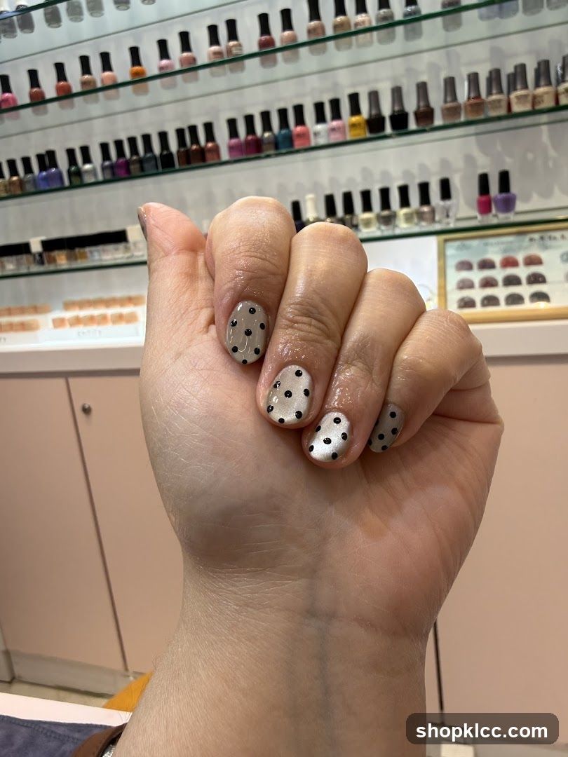 Polka Dot Nails