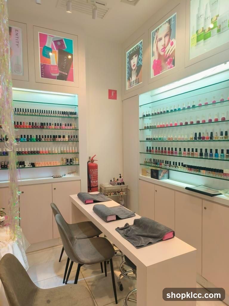 Nail Salon Interior