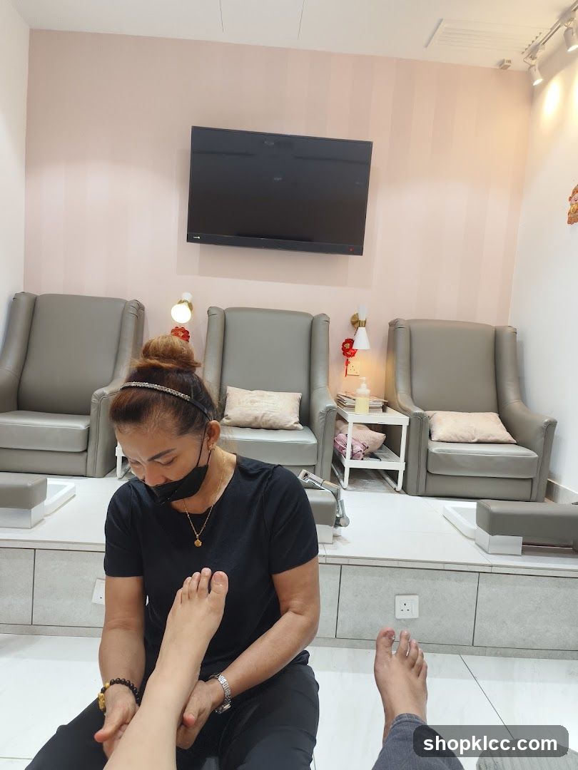 Nail Salon Foot Massage
