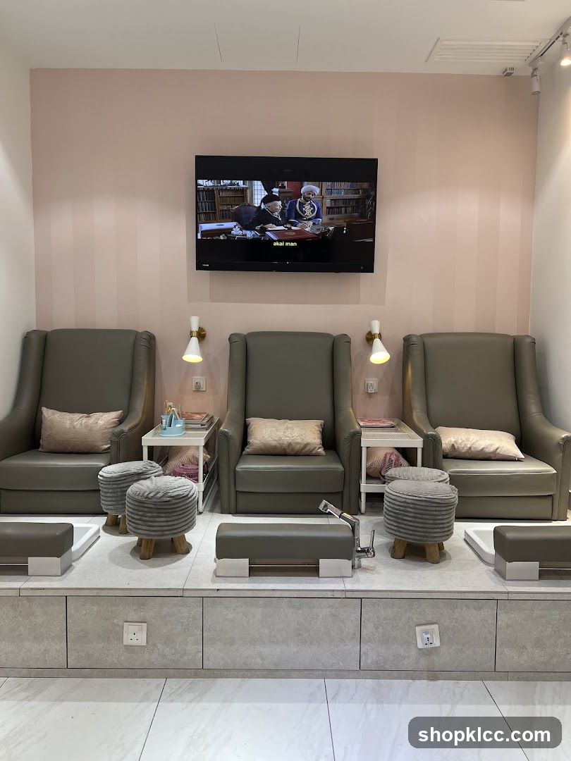 Nail Salon Waiting Area