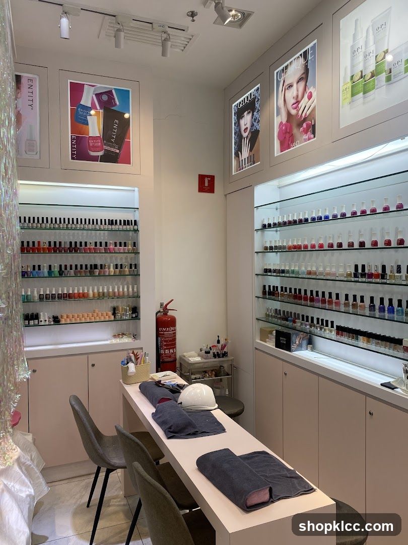 Nail Salon Interior