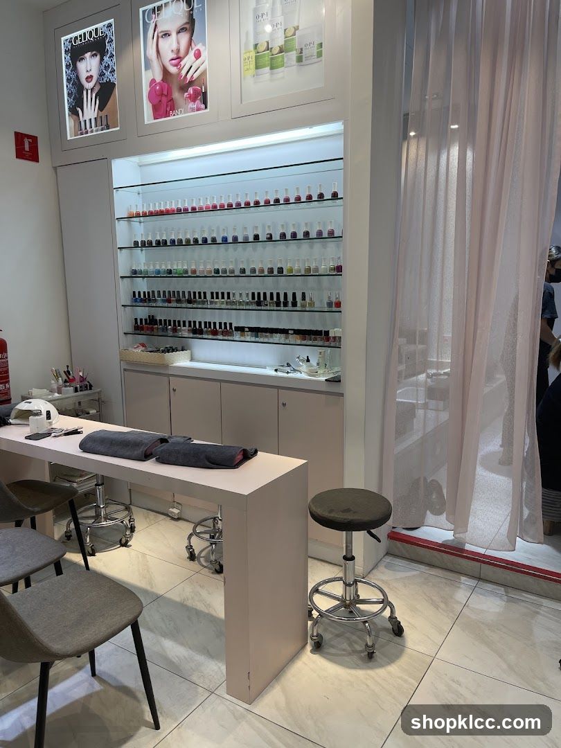 Nail Salon Interior