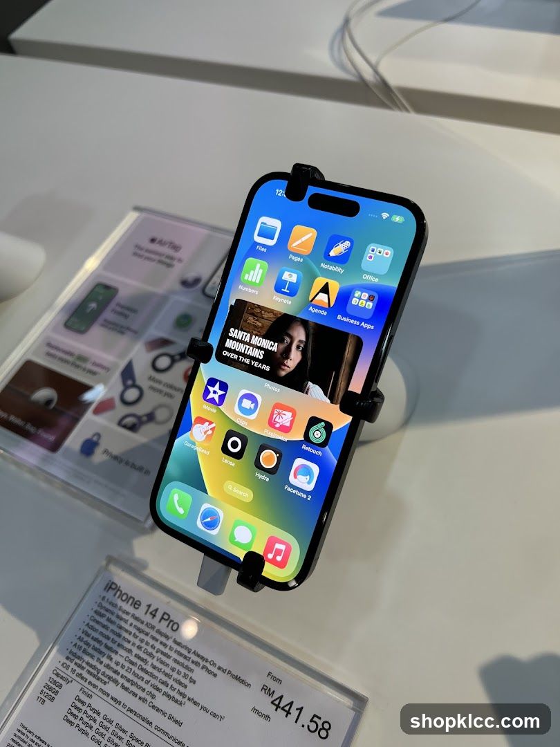 iPhone 14 Pro Display