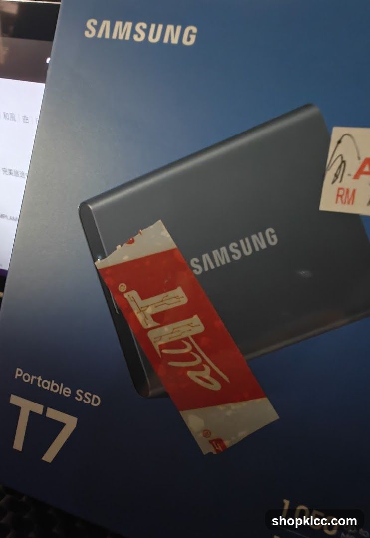 Samsung Portable SSD T7