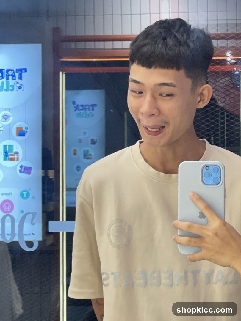 Man Taking a Selfie