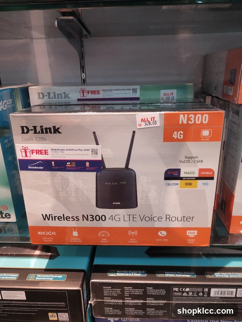 D-Link Wireless N300 4G LTE Voice Router