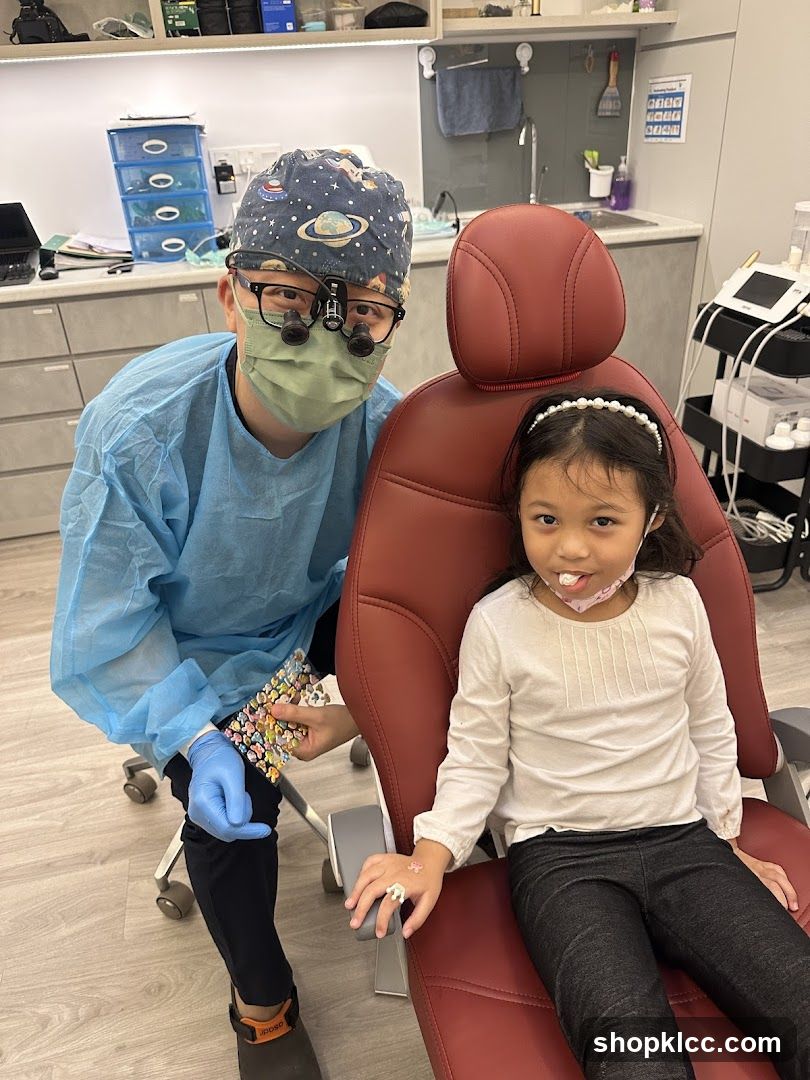Dentist and Child Patient