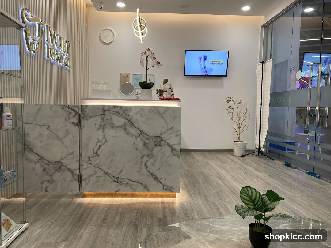 Dental Clinic Reception Area