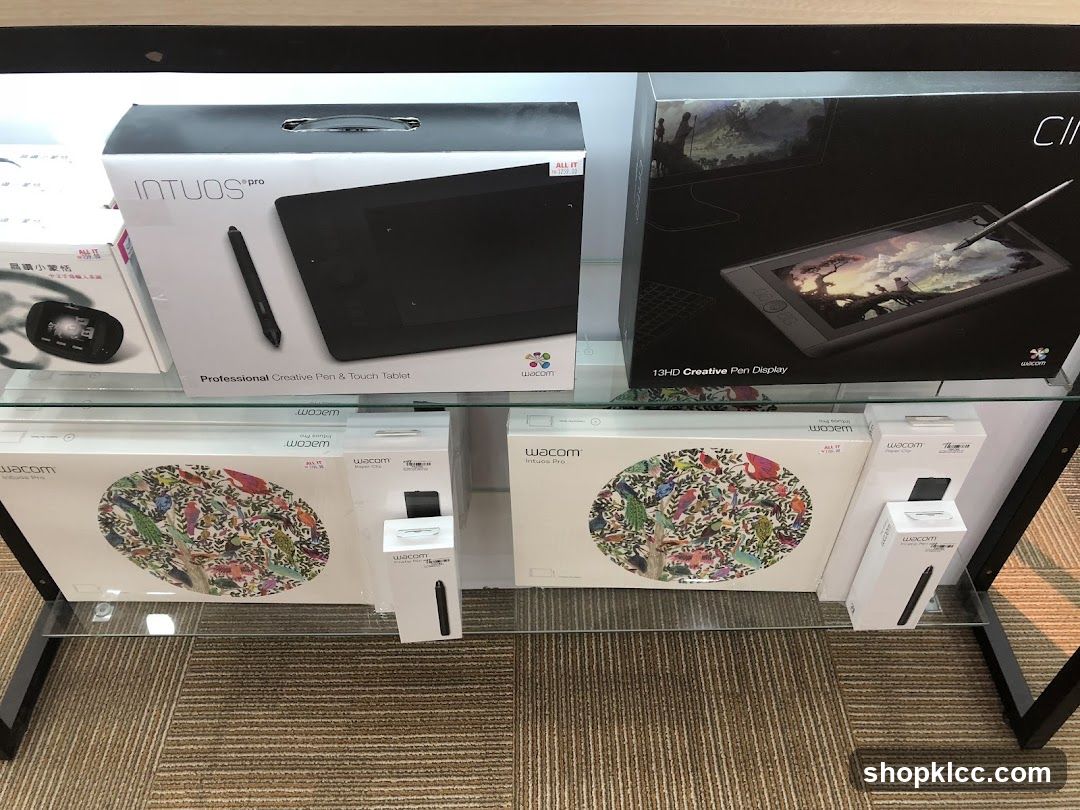 Wacom Creative Pen Displays and Tablets