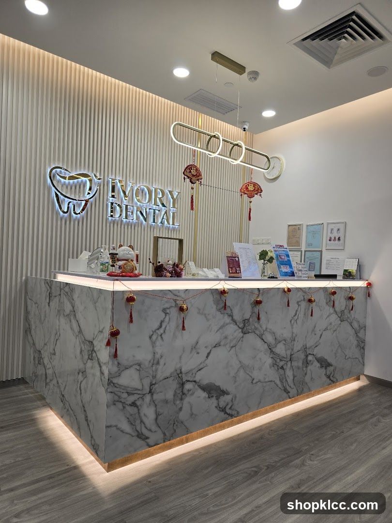 Dental Clinic Reception Area