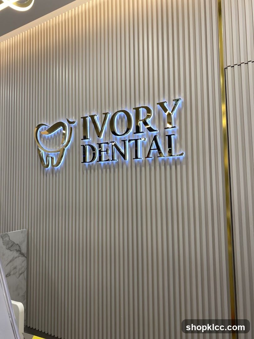 Ivory Dental Signage