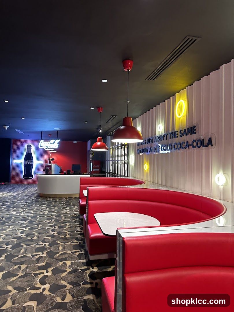 Retro Diner Seating Area