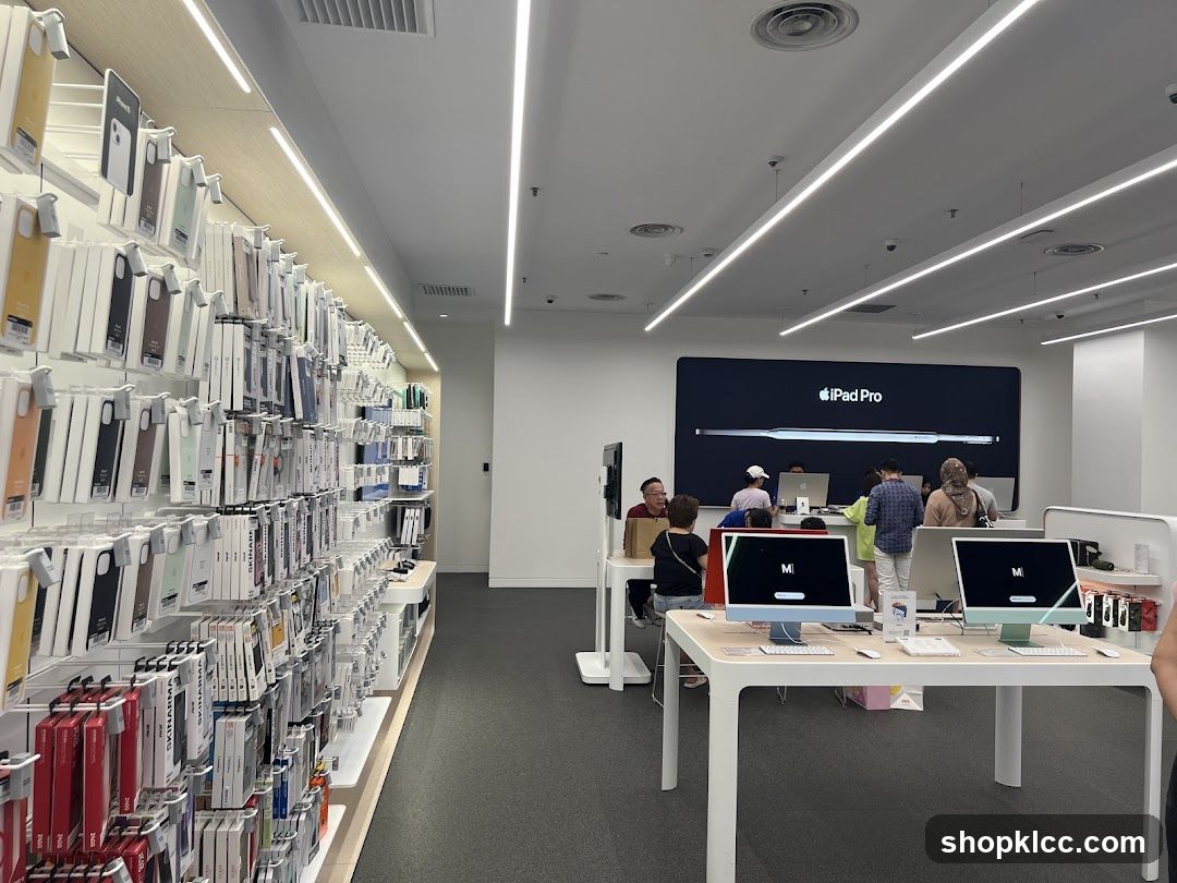 Electronics Store Interior