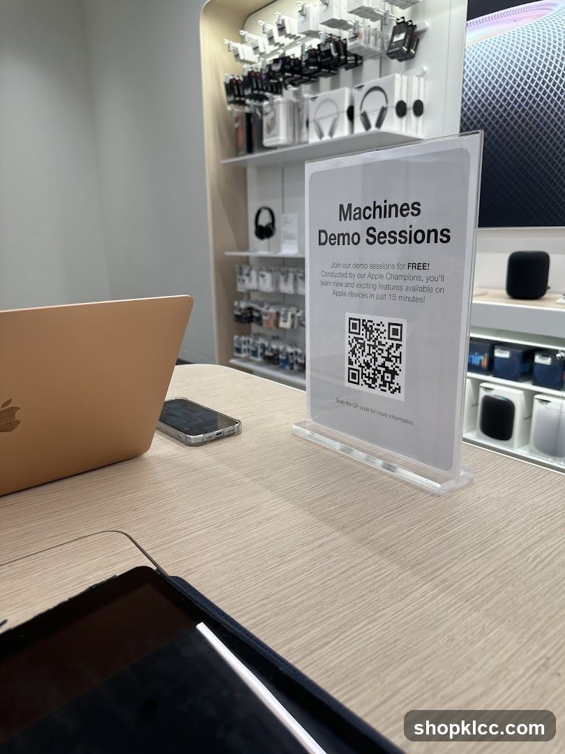 Apple Store Demo Session Sign