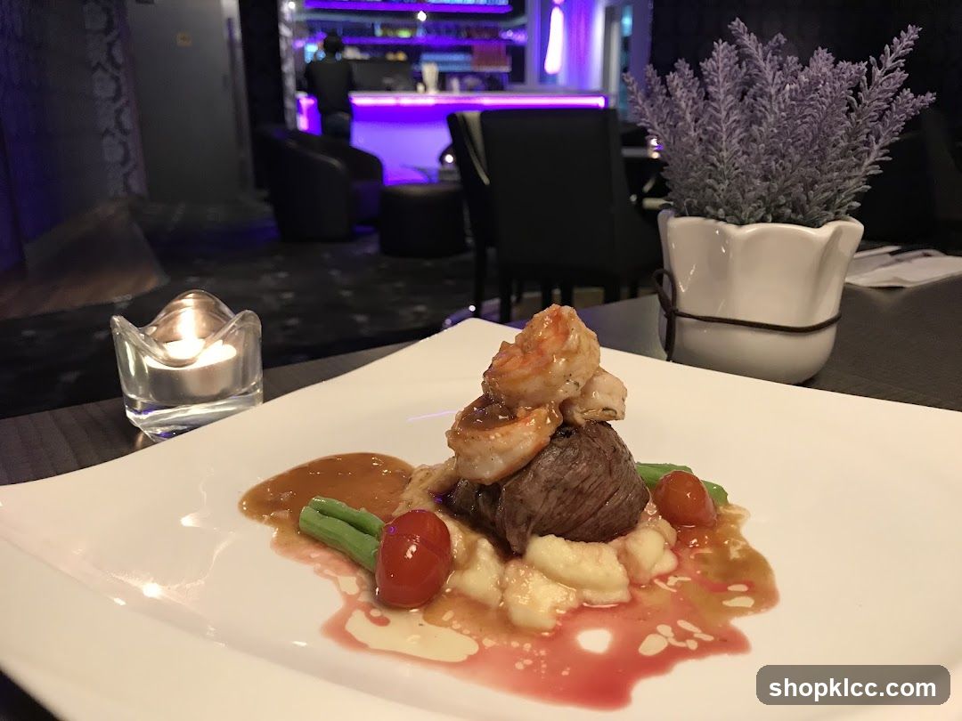 Steak and Shrimp Dinner