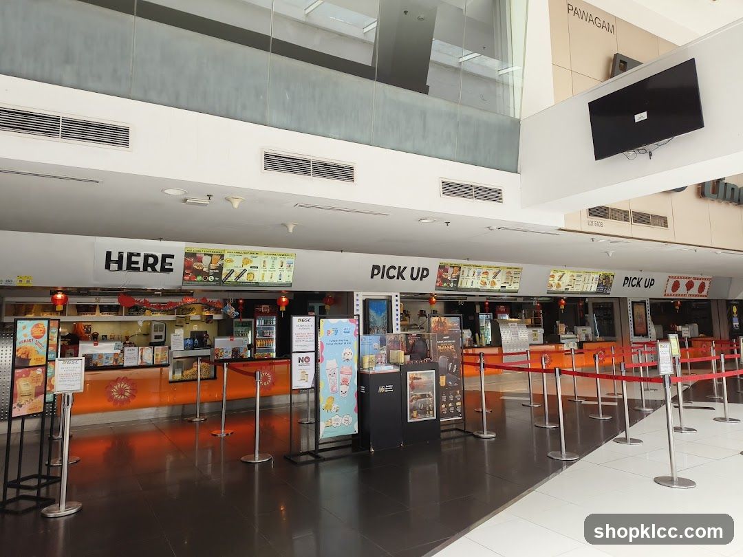 Concession Stand at a Cinema