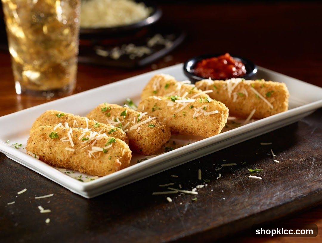 Mozzarella Sticks with Marinara Sauce