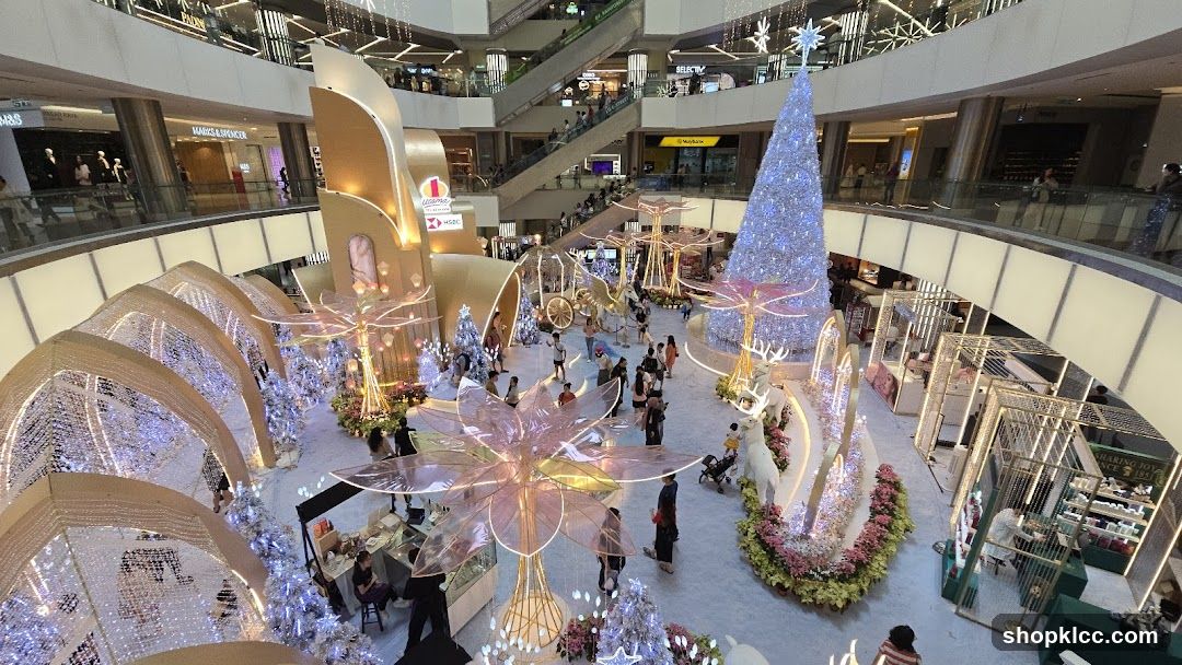 Christmas Decorations in a Mall