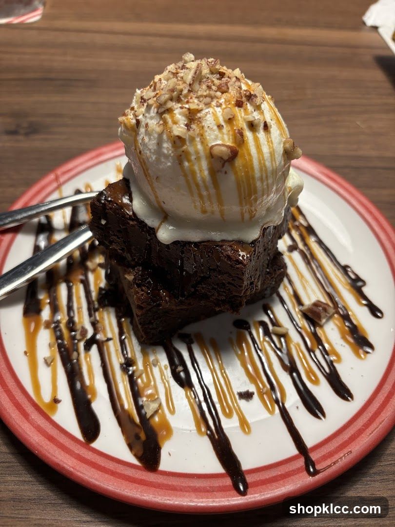 Brownie Sundae