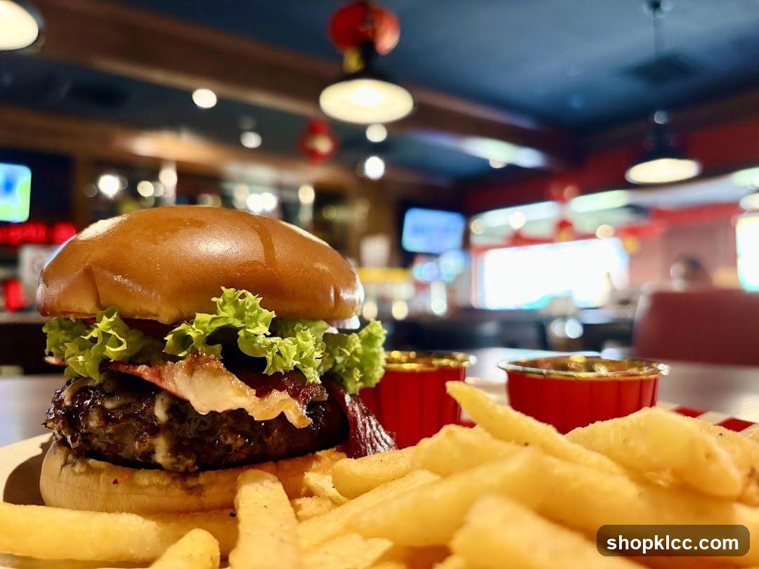 Burger and Fries