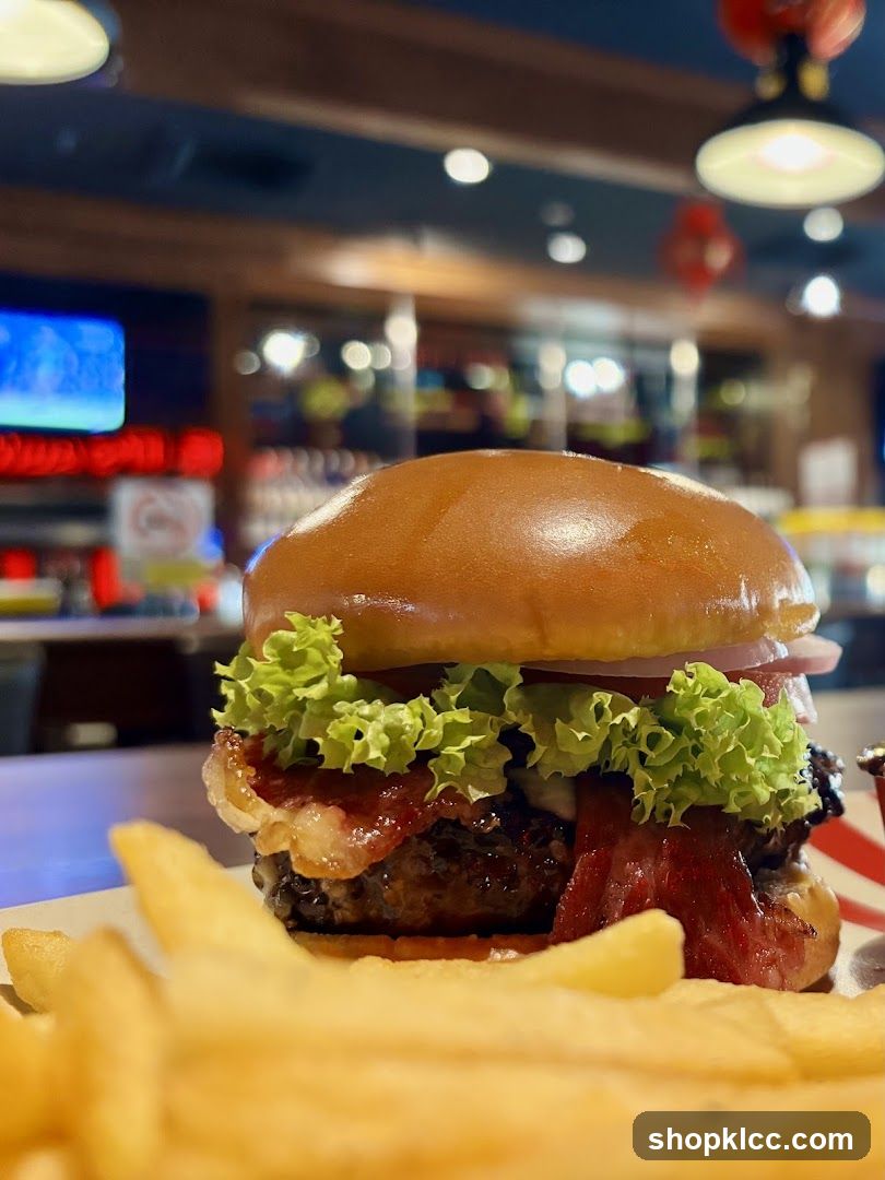 Burger and Fries