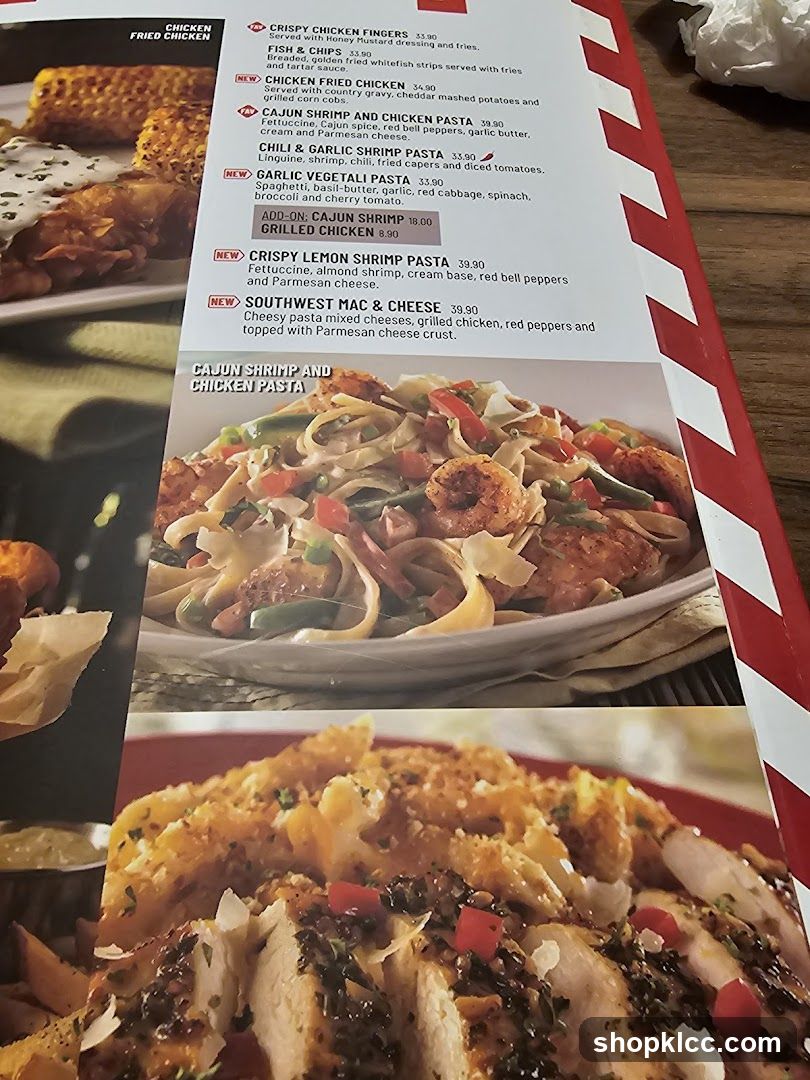 Menu Items