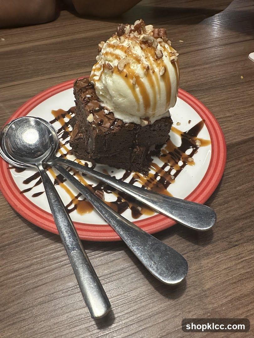 Brownie Sundae