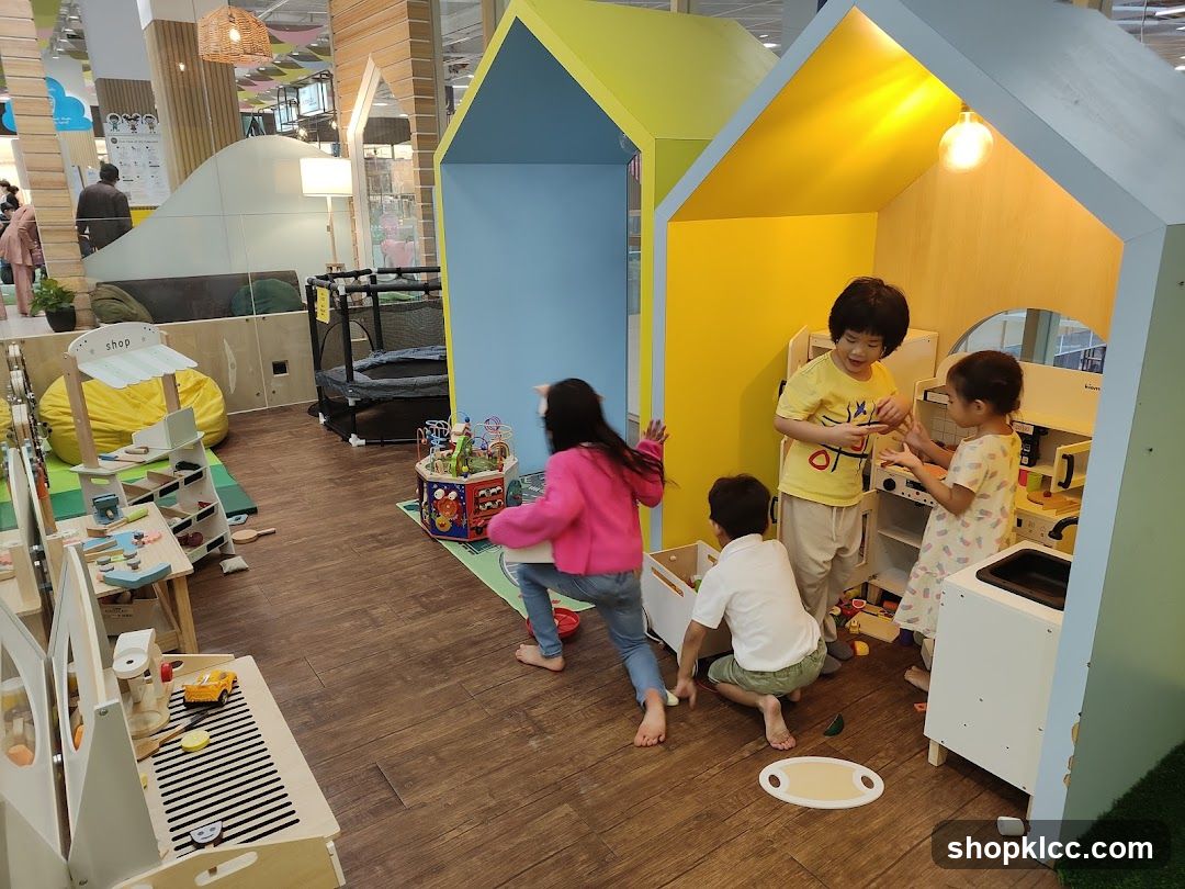 Children Playing in a Play Area