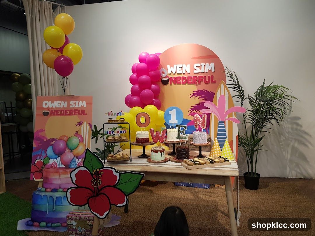 Birthday Party Setup